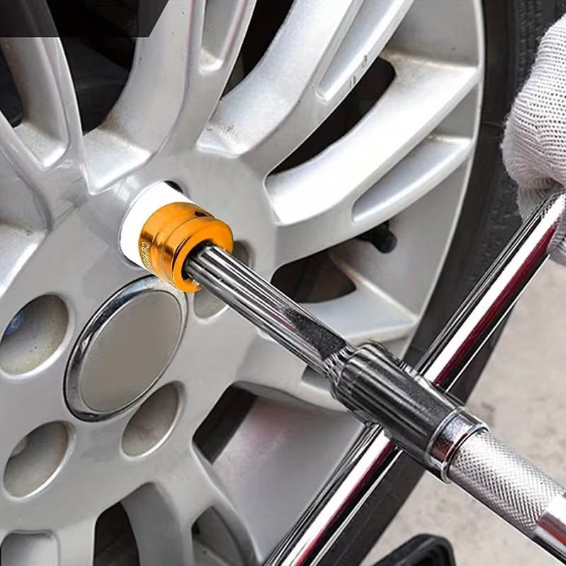 Schonnuss 3er Set , Alufelgennuss, 1/2 Zoll