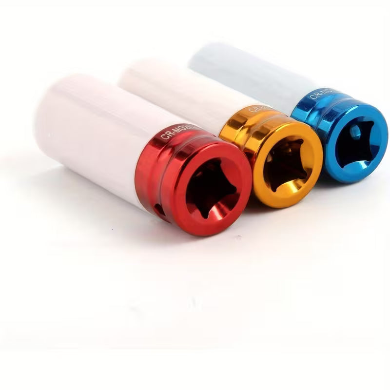 Schonnuss 3er Set , Alufelgennuss, 1/2 Zoll