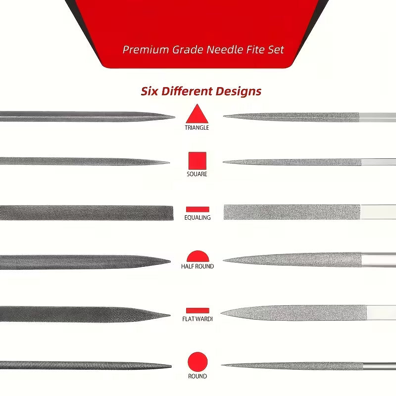 13-Teiliges Metallfeilen Set