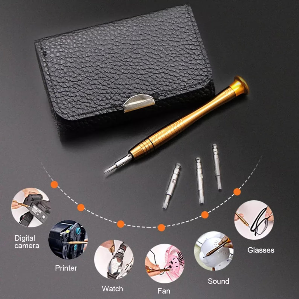 25-Teiliges Feinmechaniker Werkzeugset Handy/Brille/Uhr Reparatur