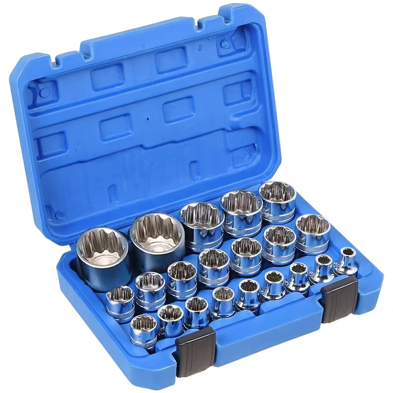 21-Teiliges Steckschlüssel Nuss-Set