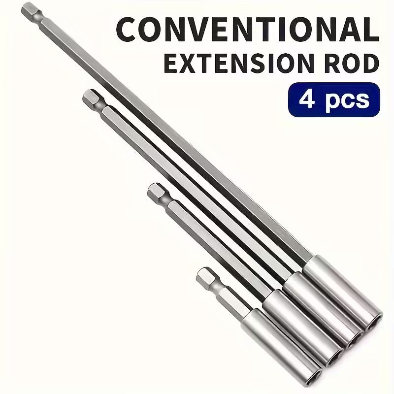 4-Teiliges Schnellwechselstangen Set Bit Halter