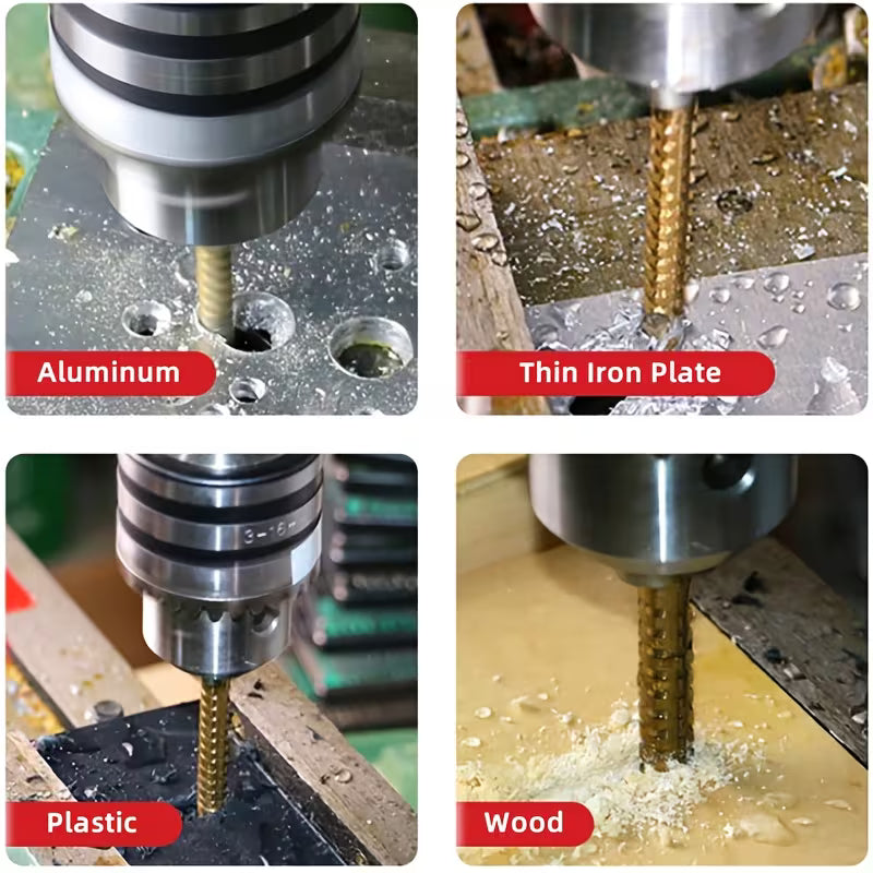 6-Teiliges Stufenbohrer Set